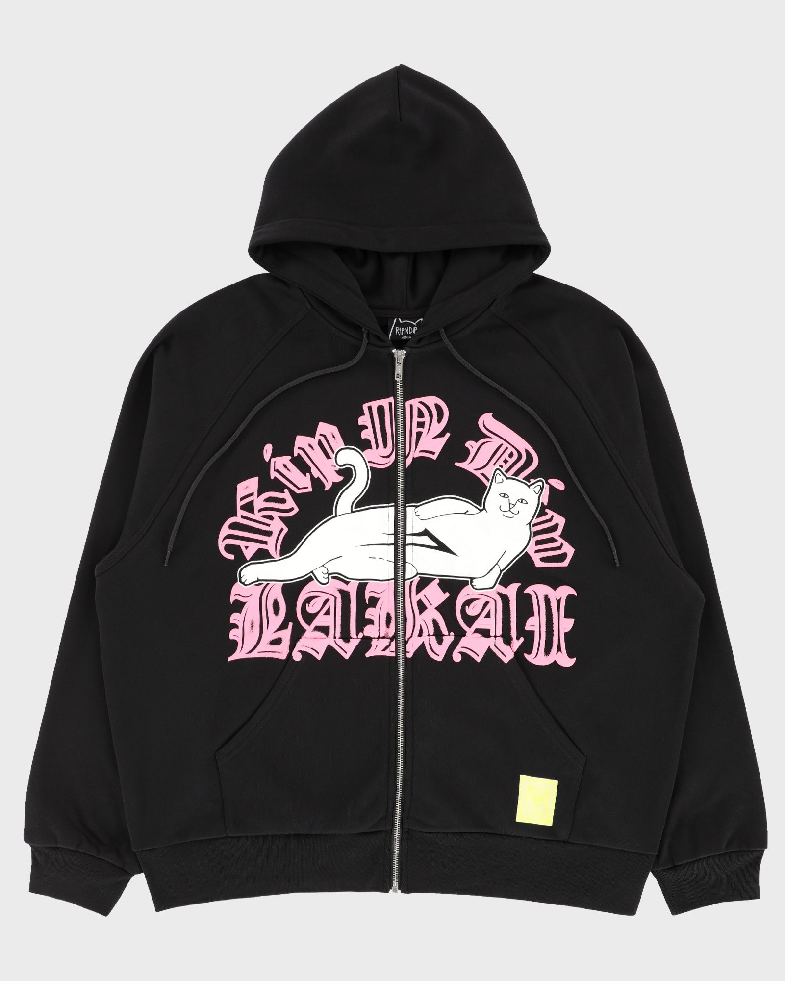 lakai-x-ripndip-rei-verschluss-hoodie-schwarz image 1