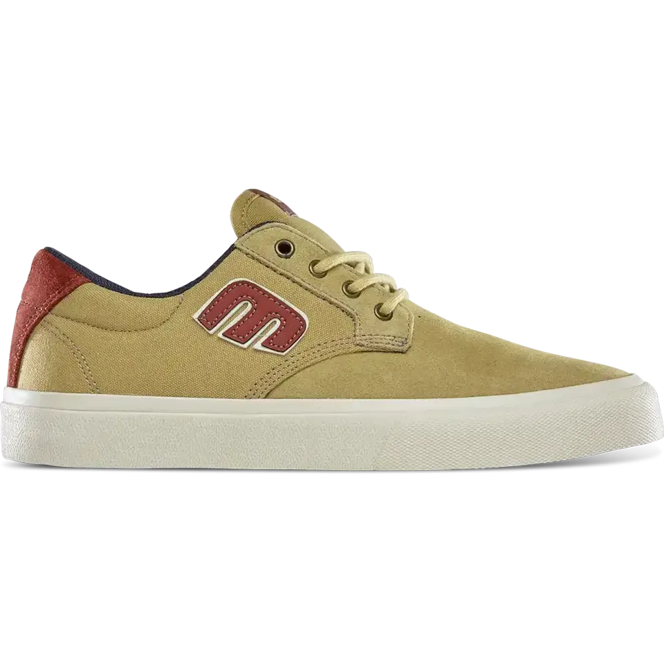 etnies-barge-plus-skate-schuh-suede-canvas image 1