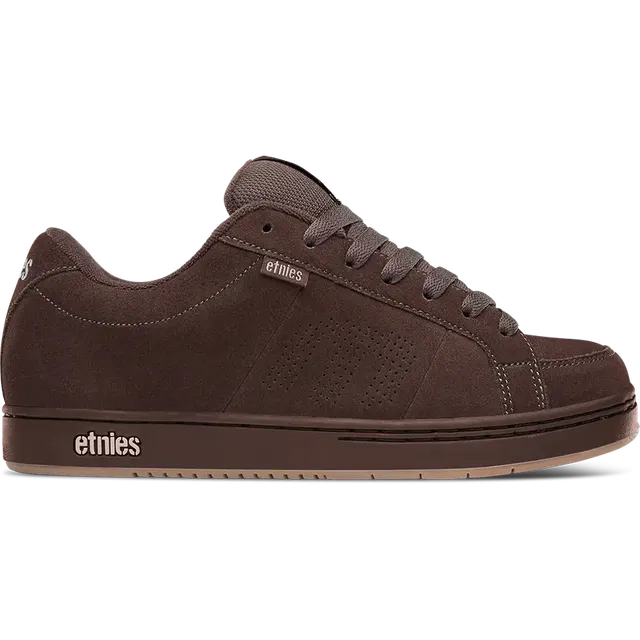 etnies-kingpin-skate-schuh-brown-black-tan image 1
