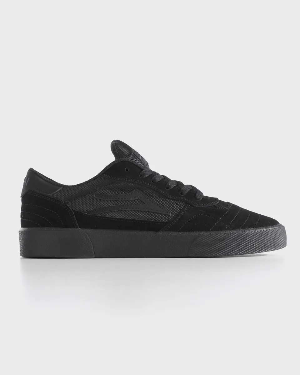 lakai-cambridge-skate-schuh-black-black-suede image 1