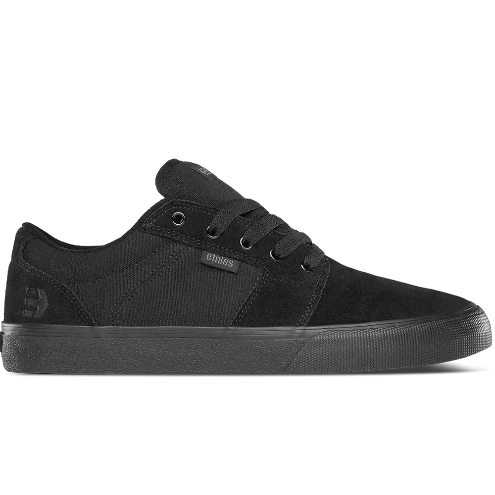etnies-barge-ls-skate-schuhe-low-top-black image 1