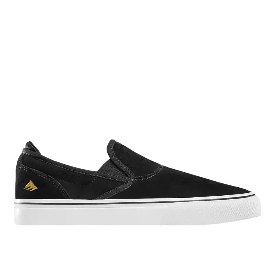 emerica-wino-g6-slip-on-skateschuh-black-white-gold image 1