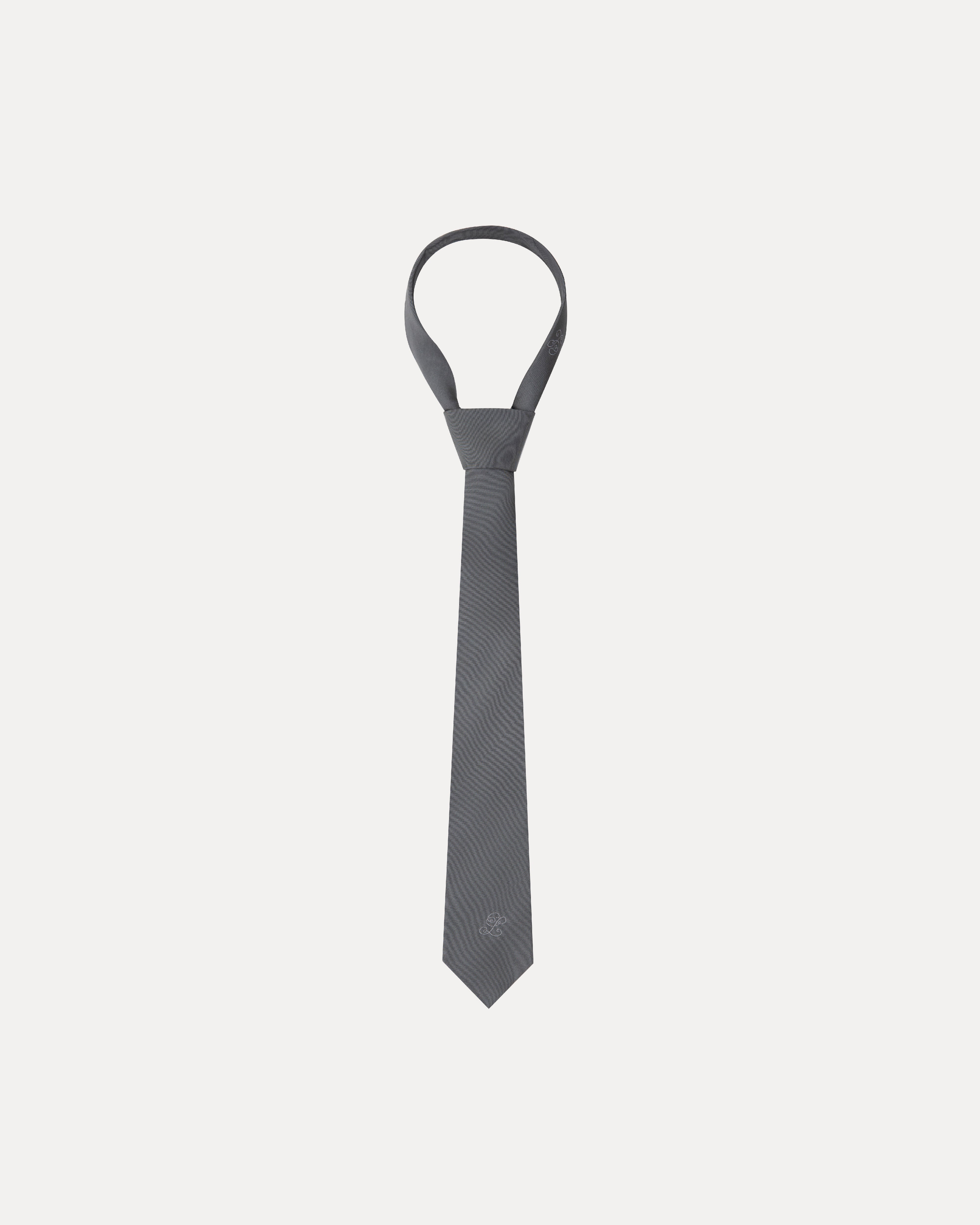 lakai-jacquard-necktie-krawatte-cool-grey image 1