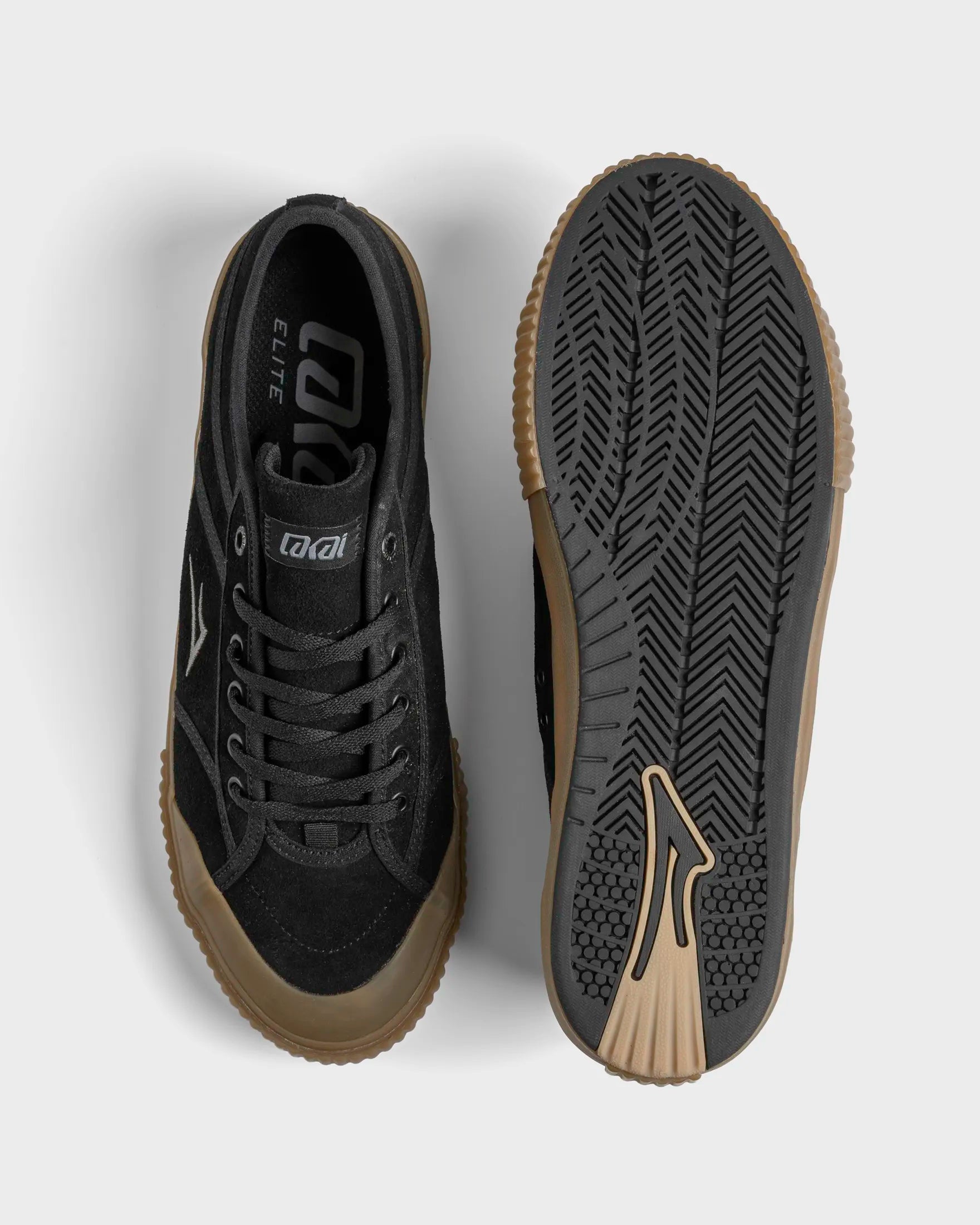 lakai-conrad-elite-skate-schuh-elite-black-gum-suede image 3
