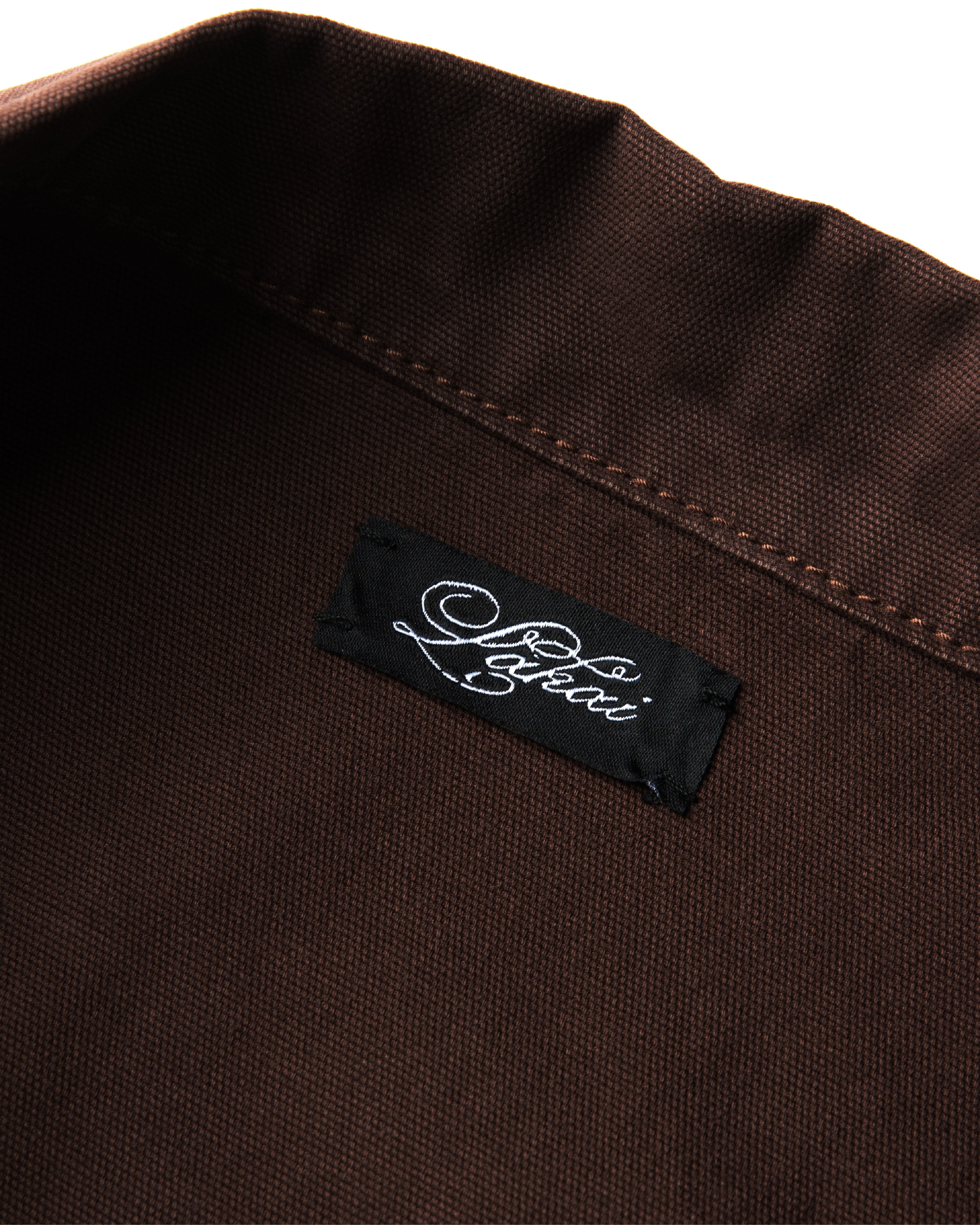 lakai-moleskin-chore-coat-dark-brown image 4