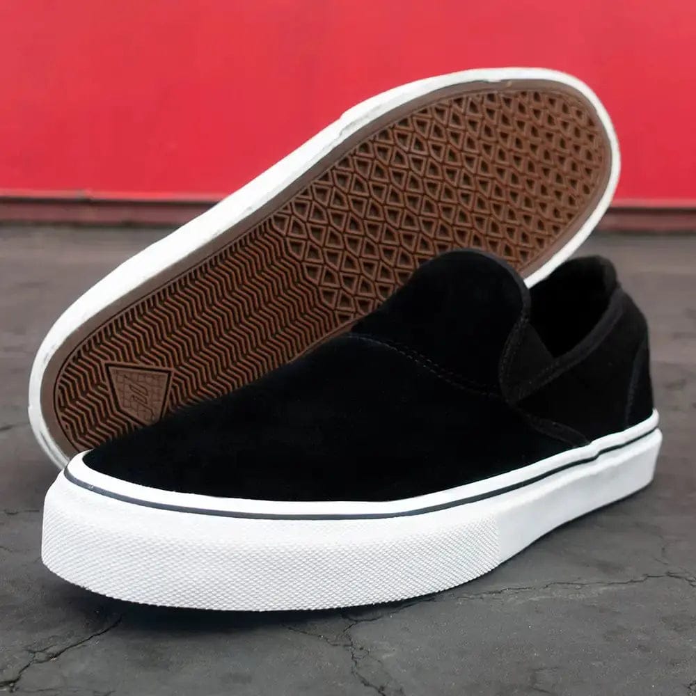 emerica-wino-g6-slip-on-skateschuh-black-white-gold image 6