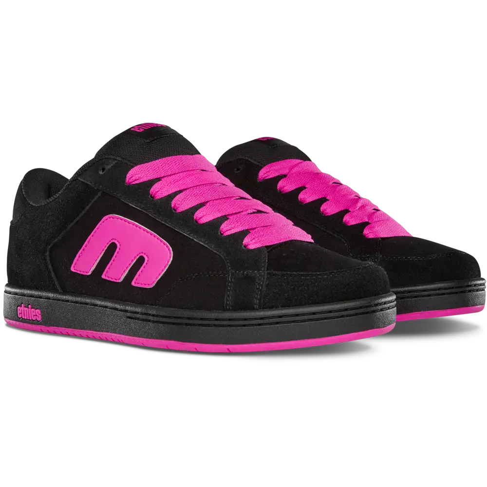 etnies-kingpin-2k-skate-schuhe-black-pink image 7