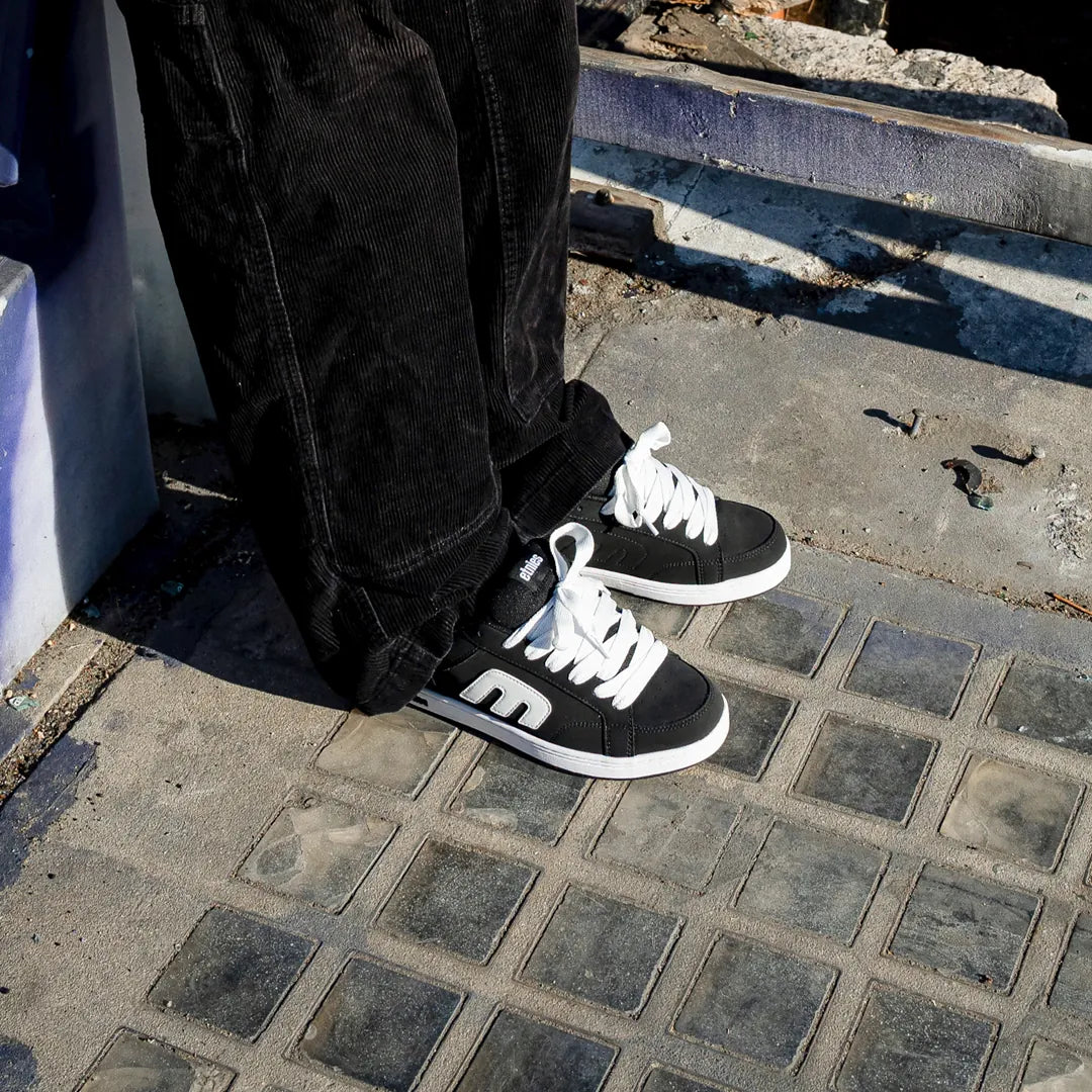 etnies-kingpin-2k-skate-schuhe-black-white image 6