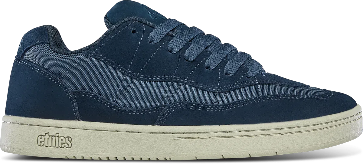 etnies-snake-chunky-skate-schuh-dark-navy-suede-cordura image 1