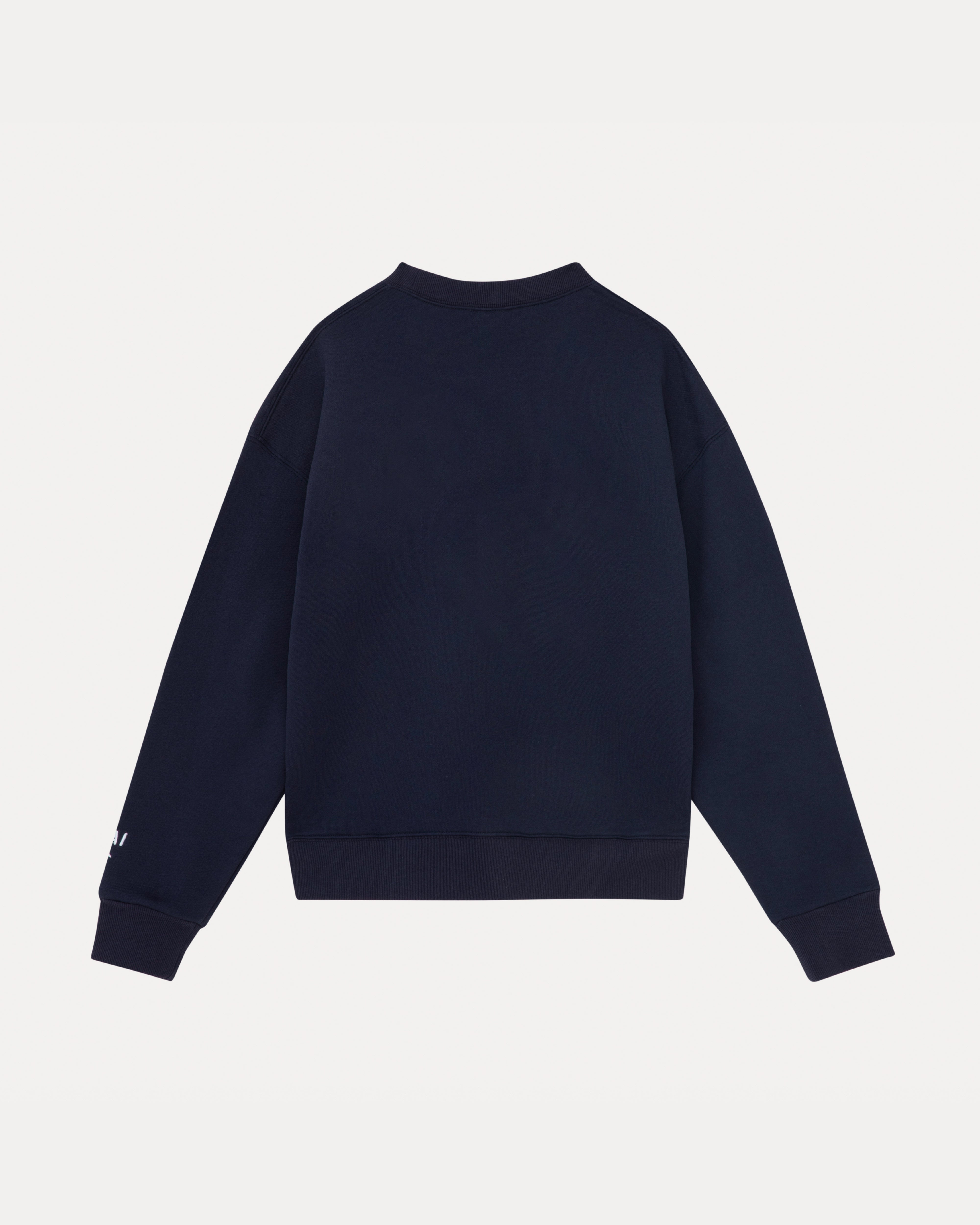 lakai-classic-crewneck-sweater-navy-blue image 2