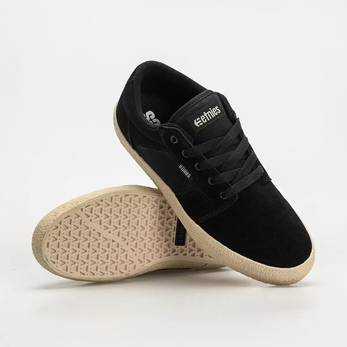 etnies-barge-ls-premium-skate-schuh-dark-black image 2