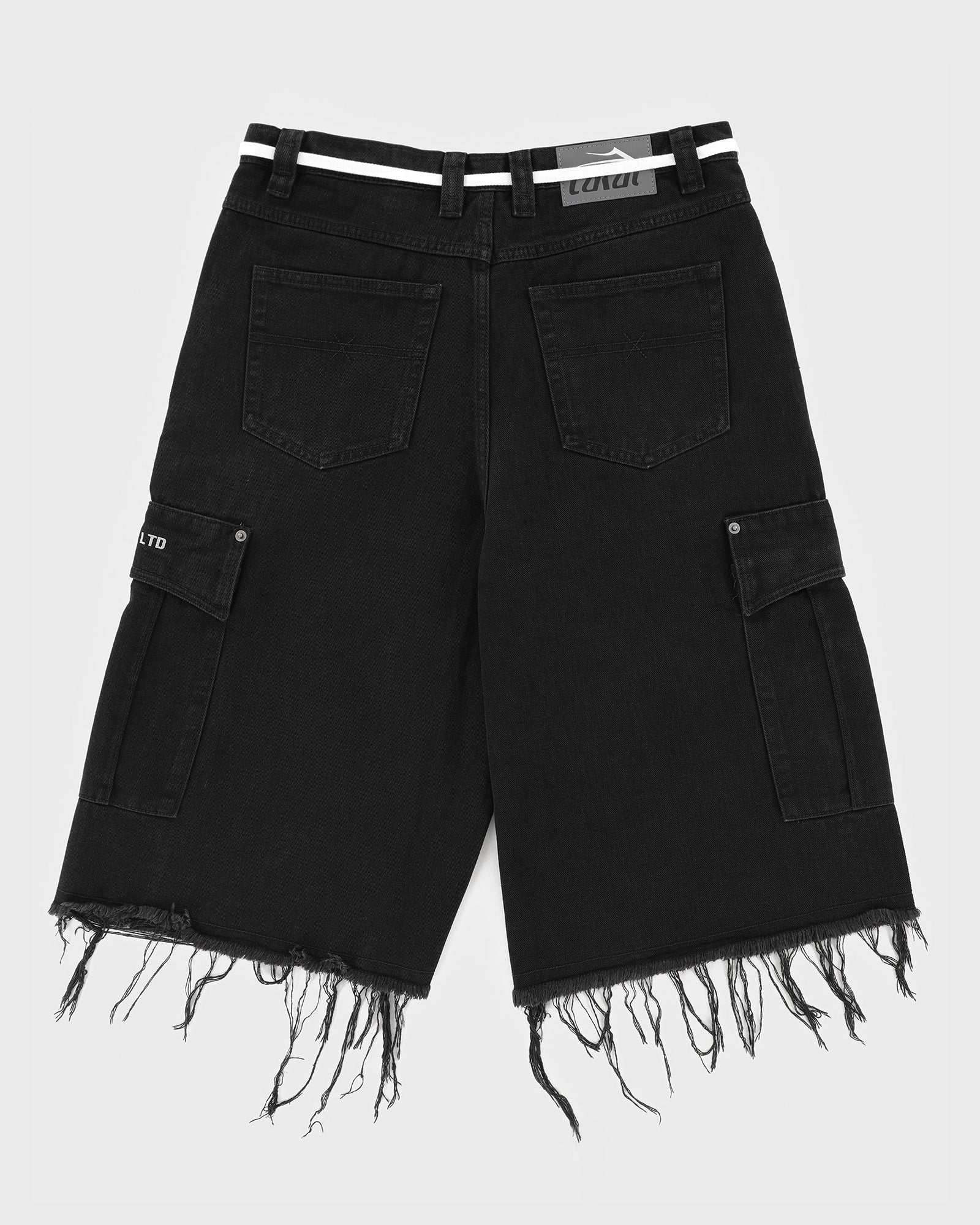 lakai-cargo-jumbo-jort-shorts-black-denim image 3