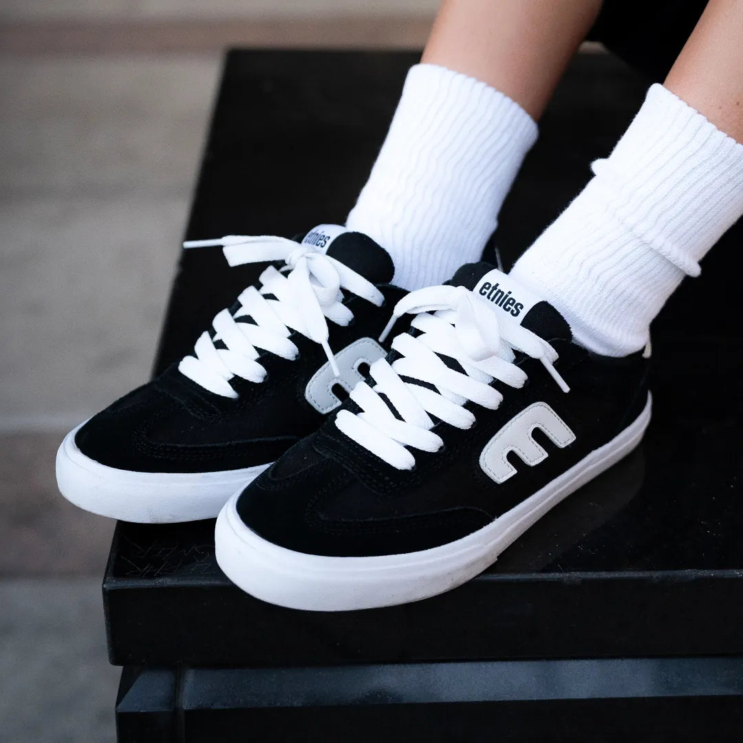 etnies-locut-vulc-black-white-skate-schuh image 5