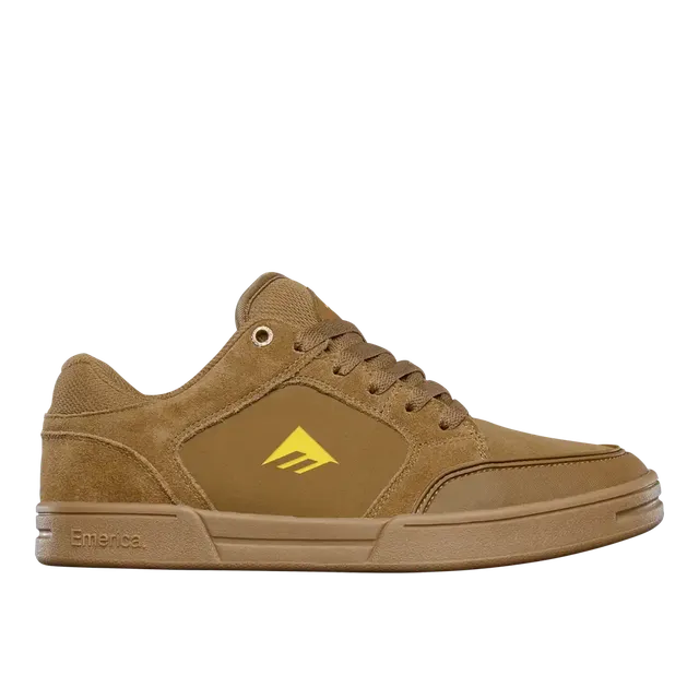 emerica-heritic-skate-schuhe-brown-gum image 1