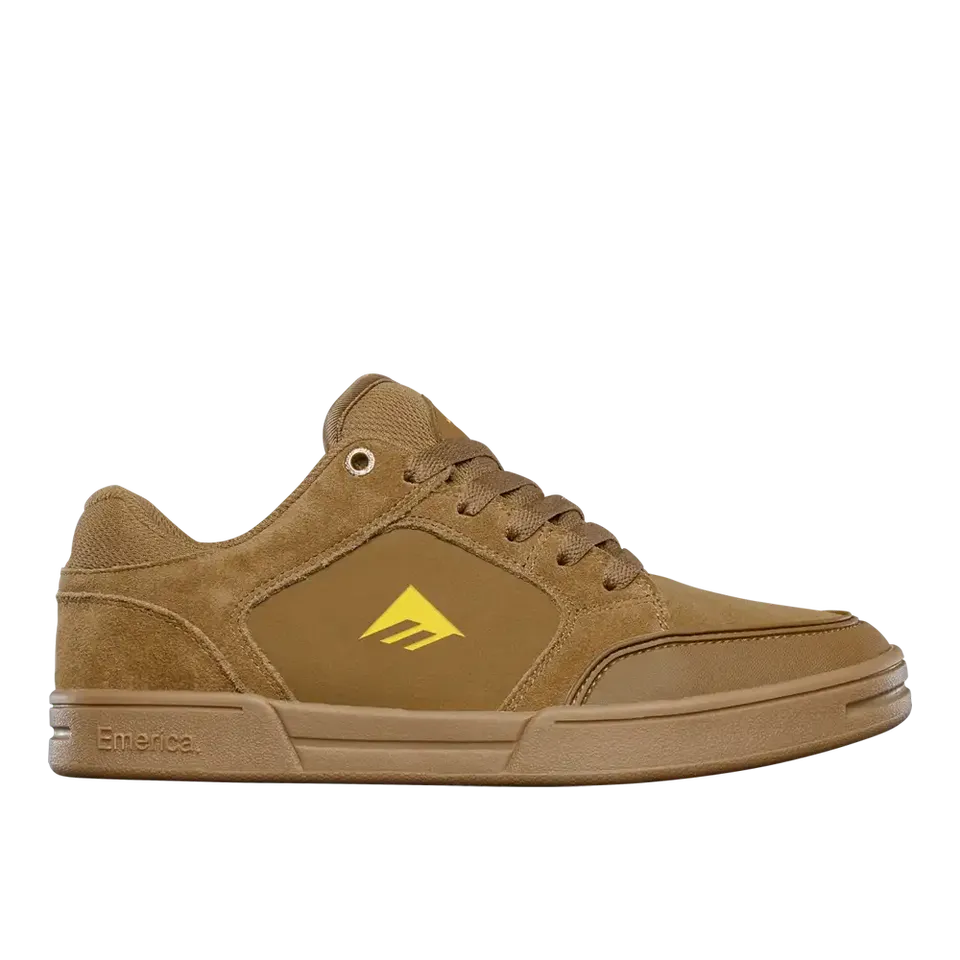 emerica-heritic-skate-schuhe-brown-gum image 1
