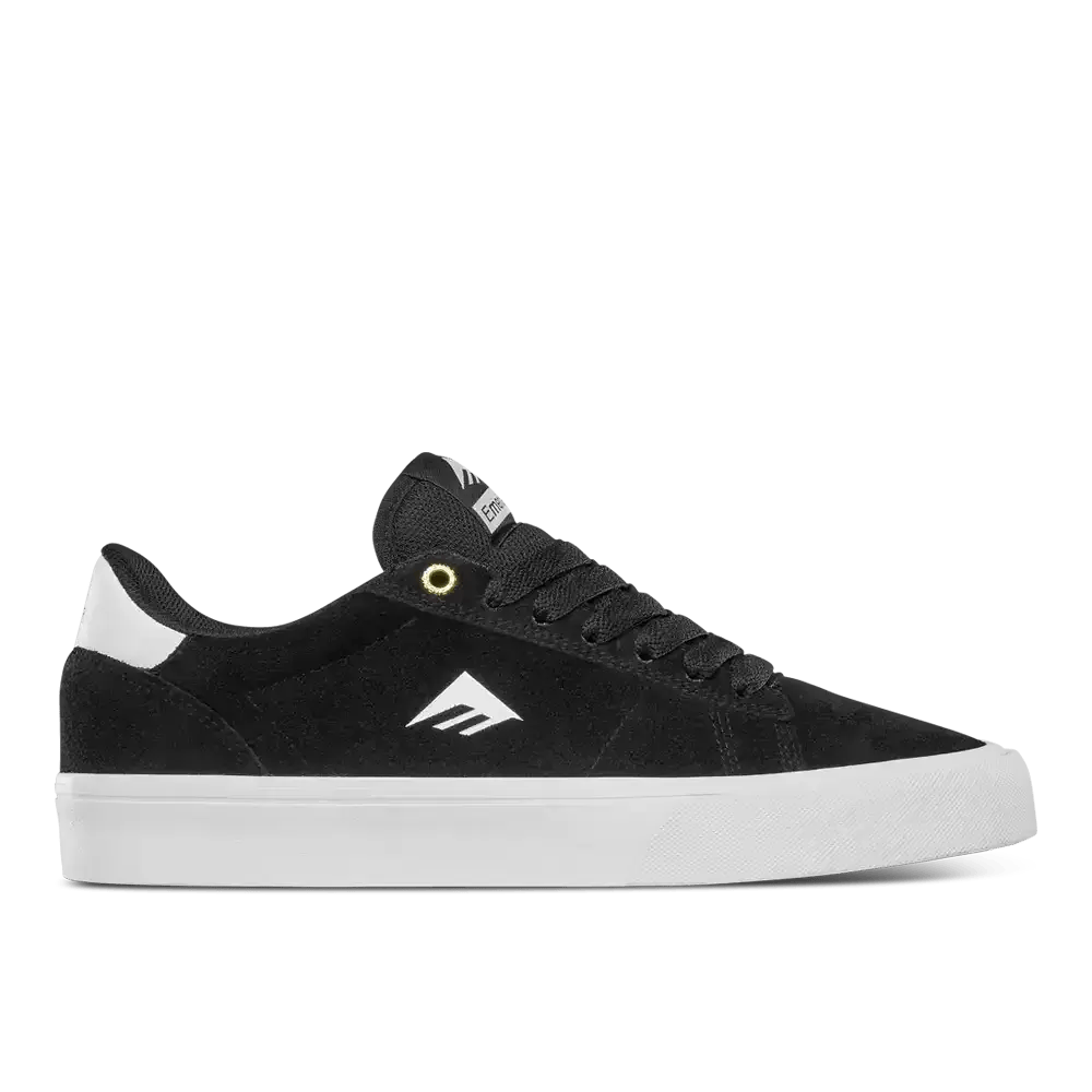 emerica-moca-skate-schuh-black-suede image 1