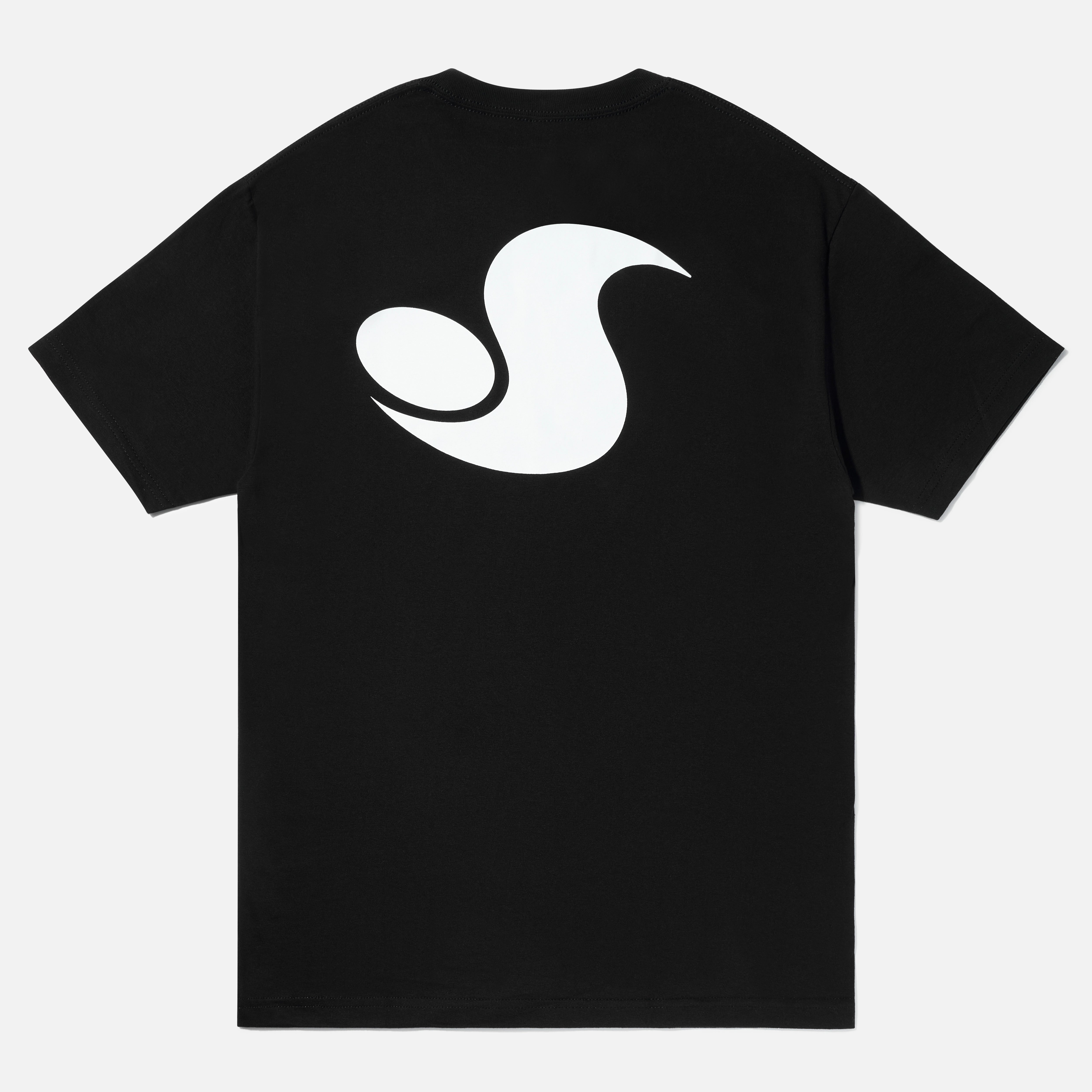 dvs-icon-tee-t-shirt-baumwolle-schwarz-logo-print image 2