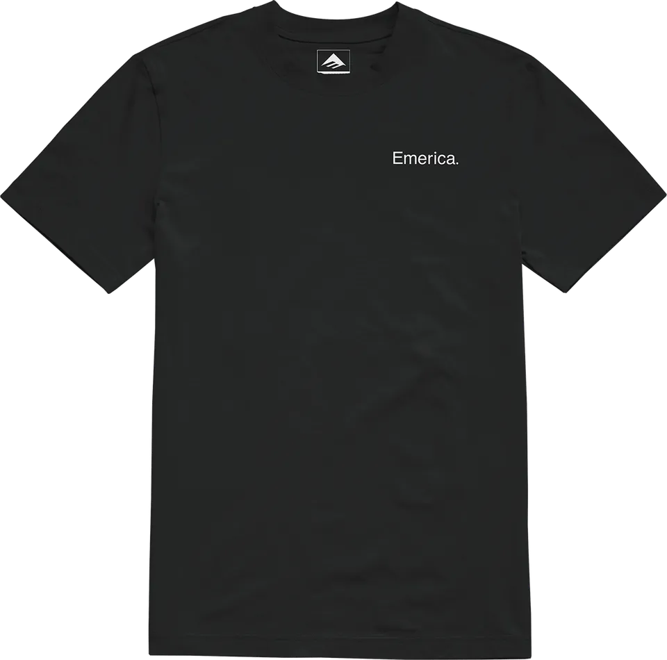 emerica-lockup-tee-t-shirt-schwarz image 1