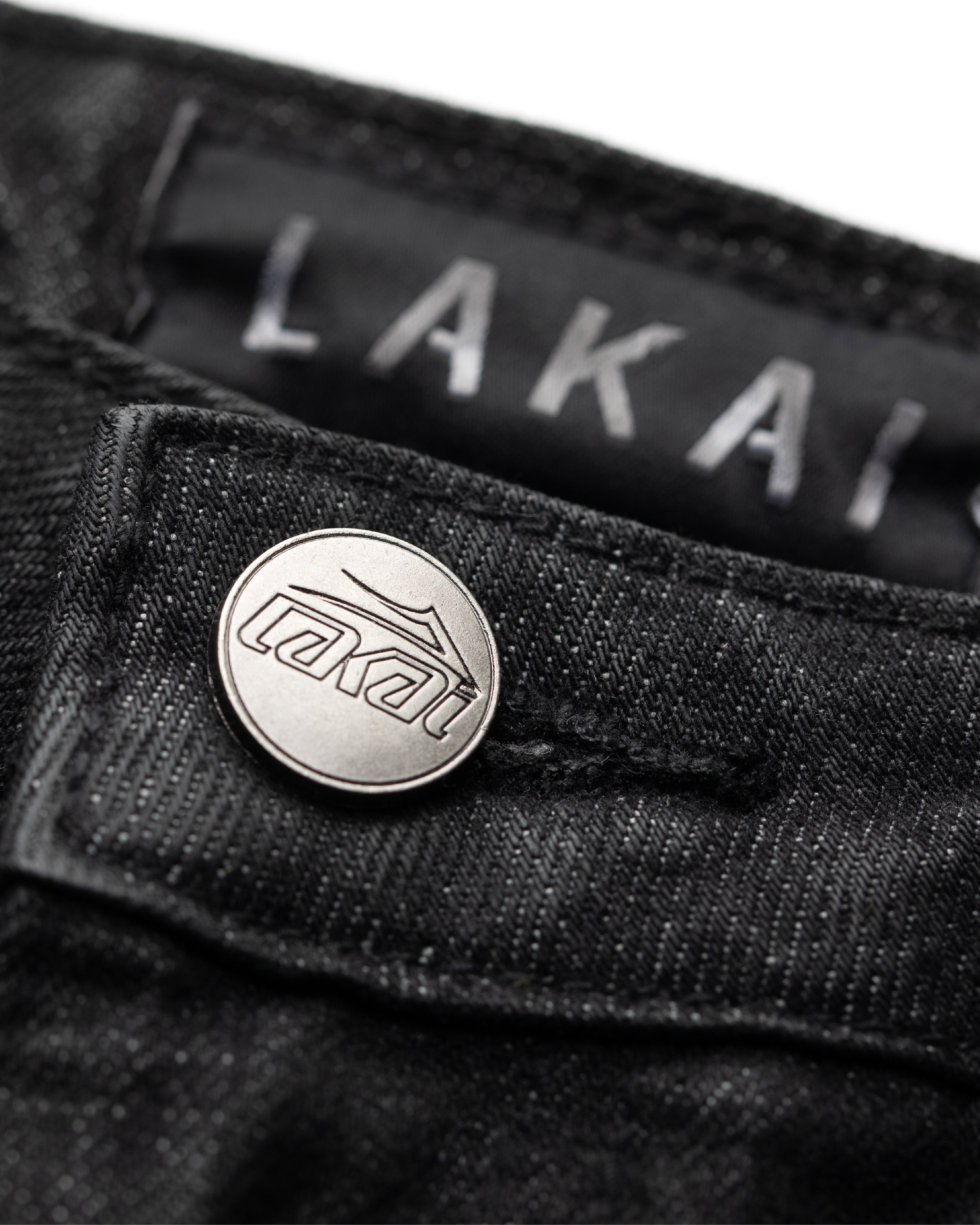 lakai-waxed-bootcut-denims-black image 2