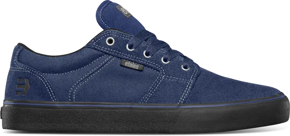 etnies-barge-ls-skate-schuh-low-top-indigo-raw image 1