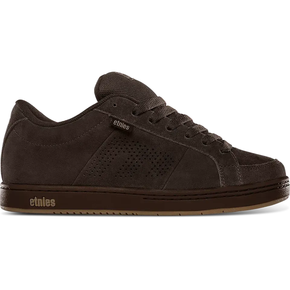 etnies-kingpin-skate-schuh-coffee-braunes-suede image 1