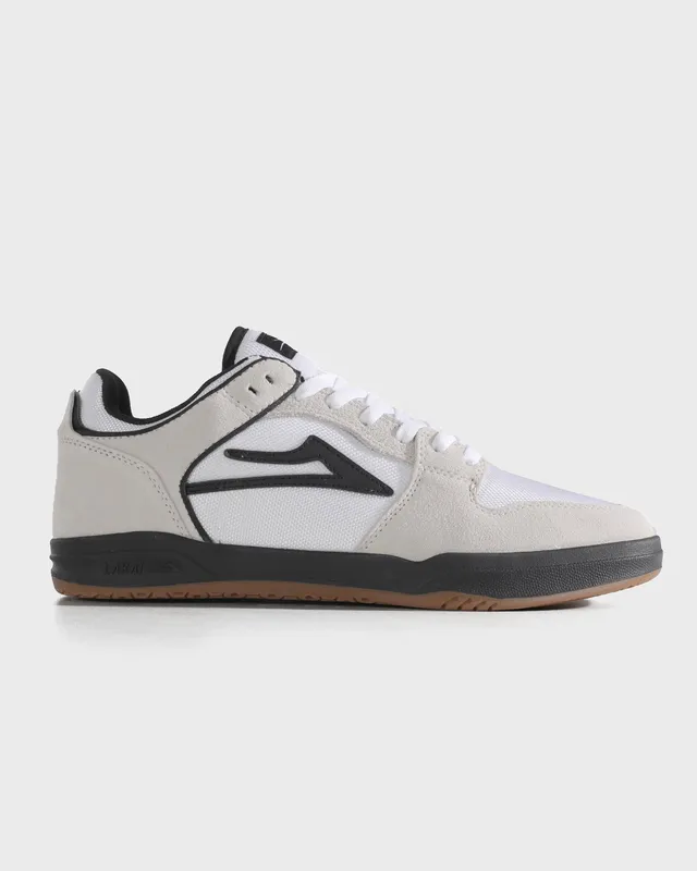 lakai-telford-low-white-suede-cordura-black-skateschuh image 1