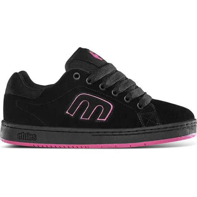etnies-callicut-skate-schuhe-black-pink image 1