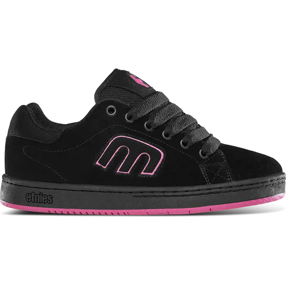 etnies-callicut-skate-schuhe-black-pink image 1