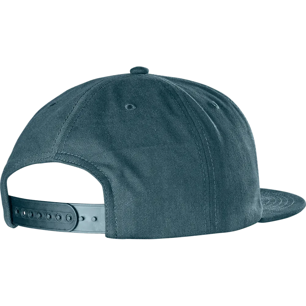 etnies-wordmark-embroidery-snapback-indigo image 2