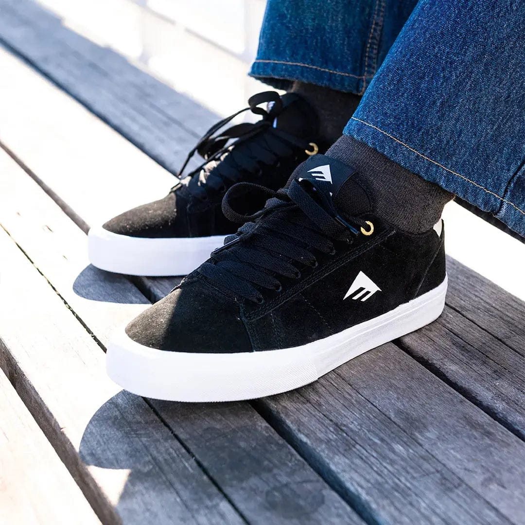 emerica-moca-skate-schuh-black-suede image 6