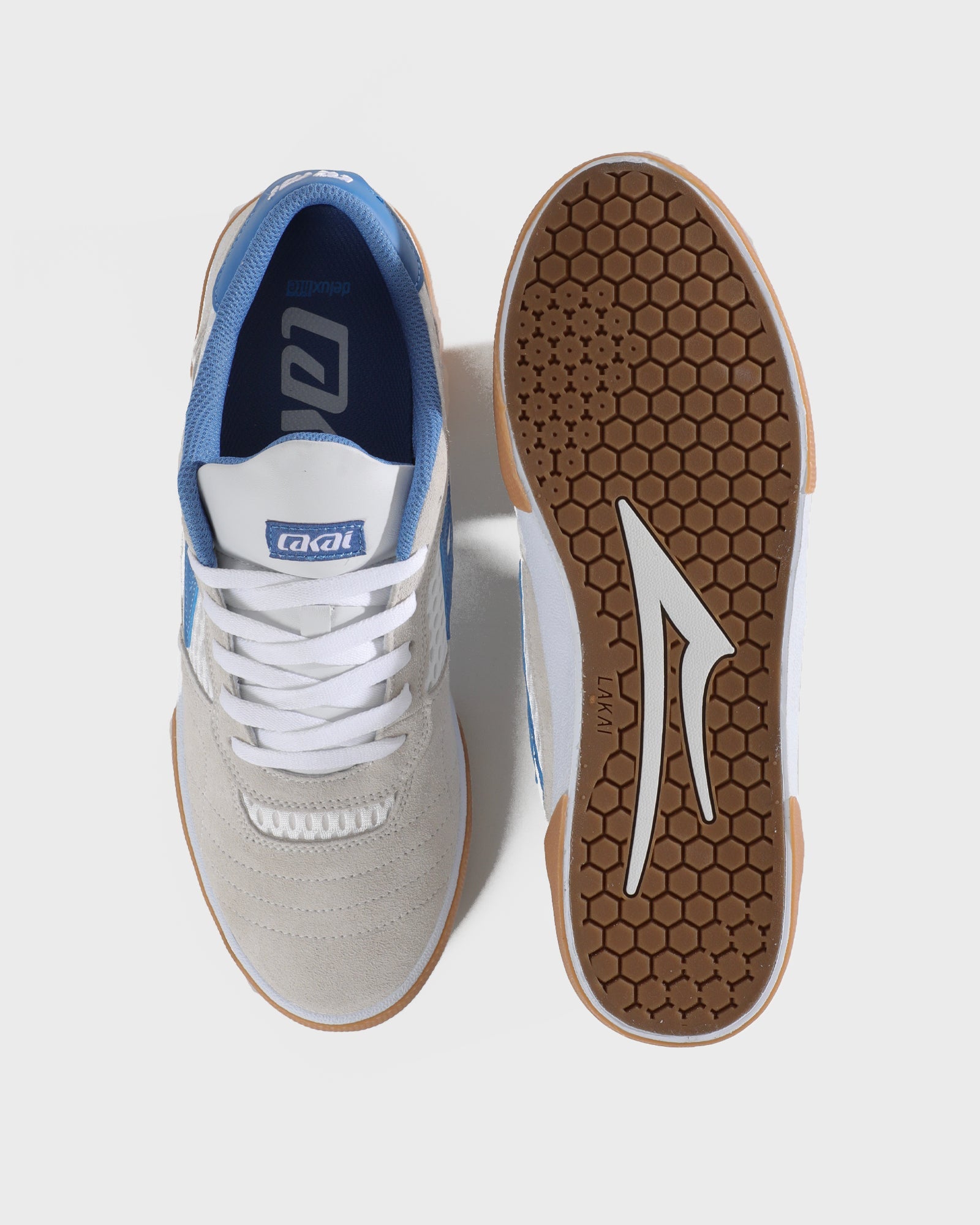 lakai-cambridge-skate-schuh-white-suede-parisian-gum image 3