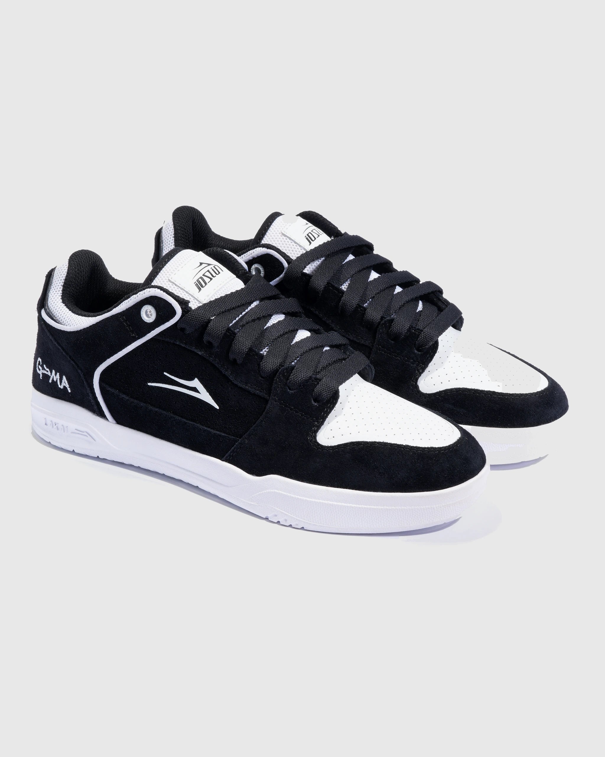 lakai-telford-low-chris-joslin-skate-schuh-black-white image 2