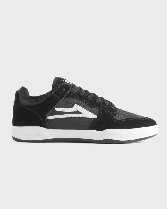 lakai-telford-low-skate-schuh-black-suede image 1
