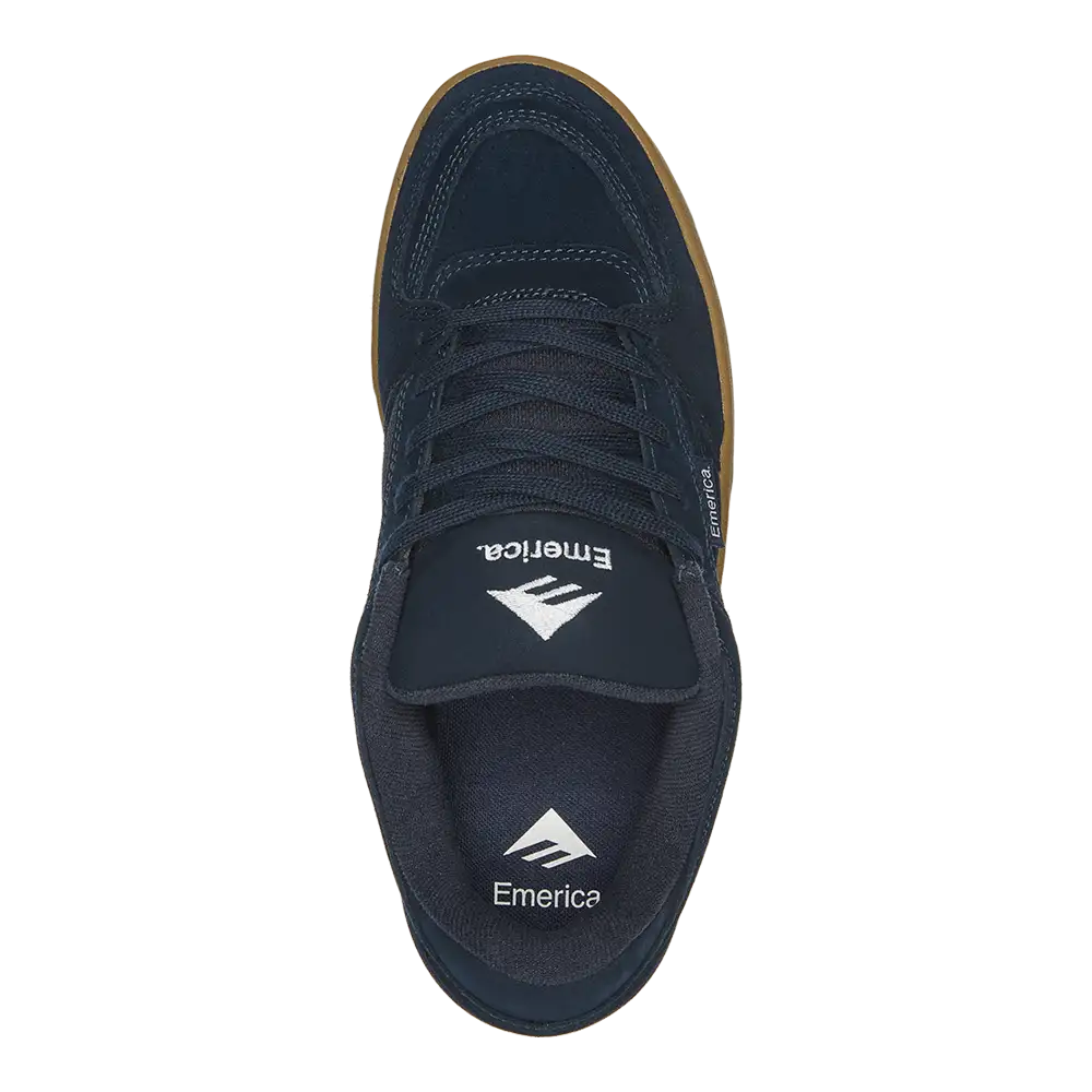 emerica-mute-skate-schuh-navy-gum image 2