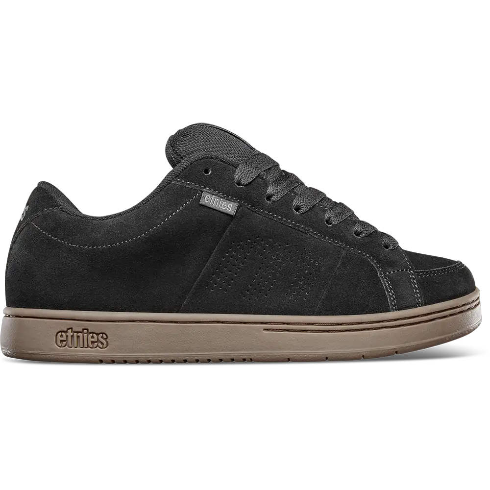 etnies-kingpin-skate-schuh-black-dark-grey-gum image 1