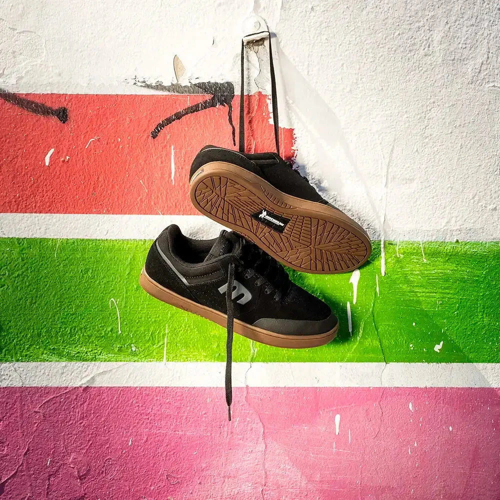 etnies-marana-michelin-skate-schuh-black-charcoal-gum image 3