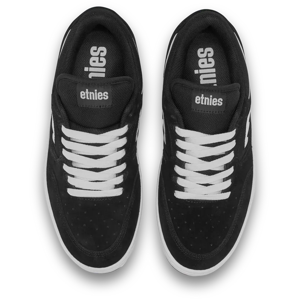 etnies-loot-skate-schuhe-schwarz-wei-gum image 2