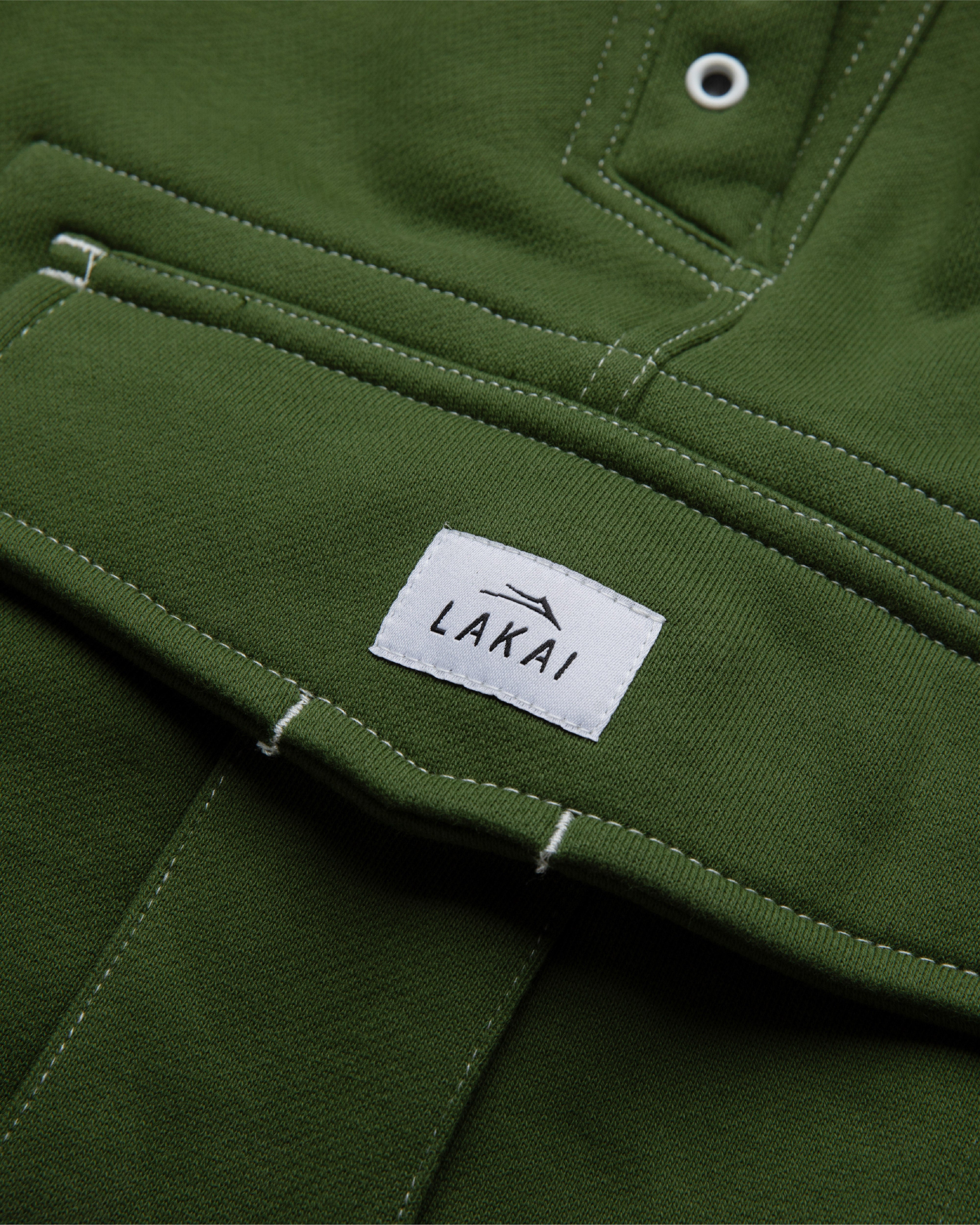 lakai-cargo-sweatshorts-cypress-skate-shorts image 3