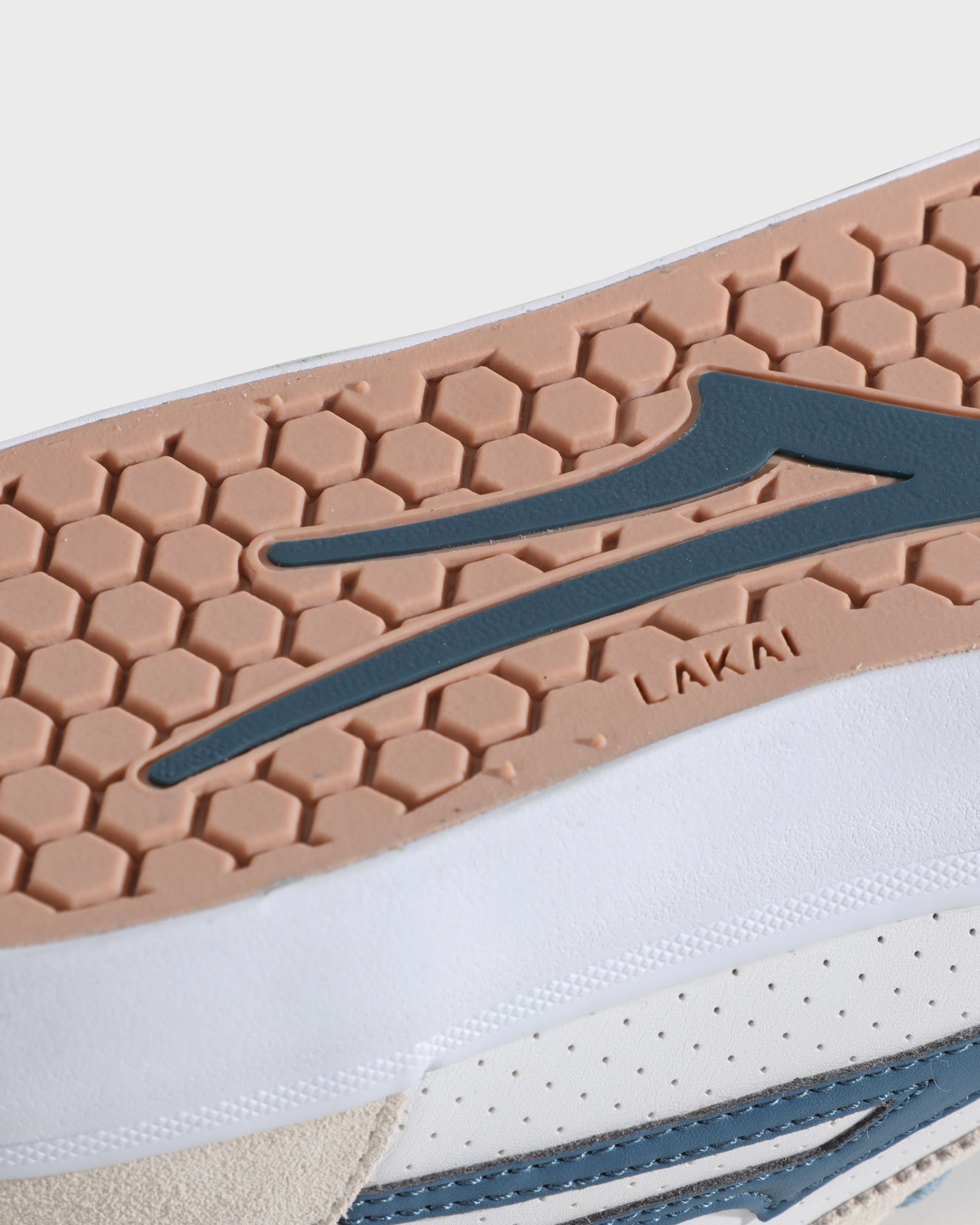 lakai-manchester-skate-schuh-white-suede-navy-perf image 4