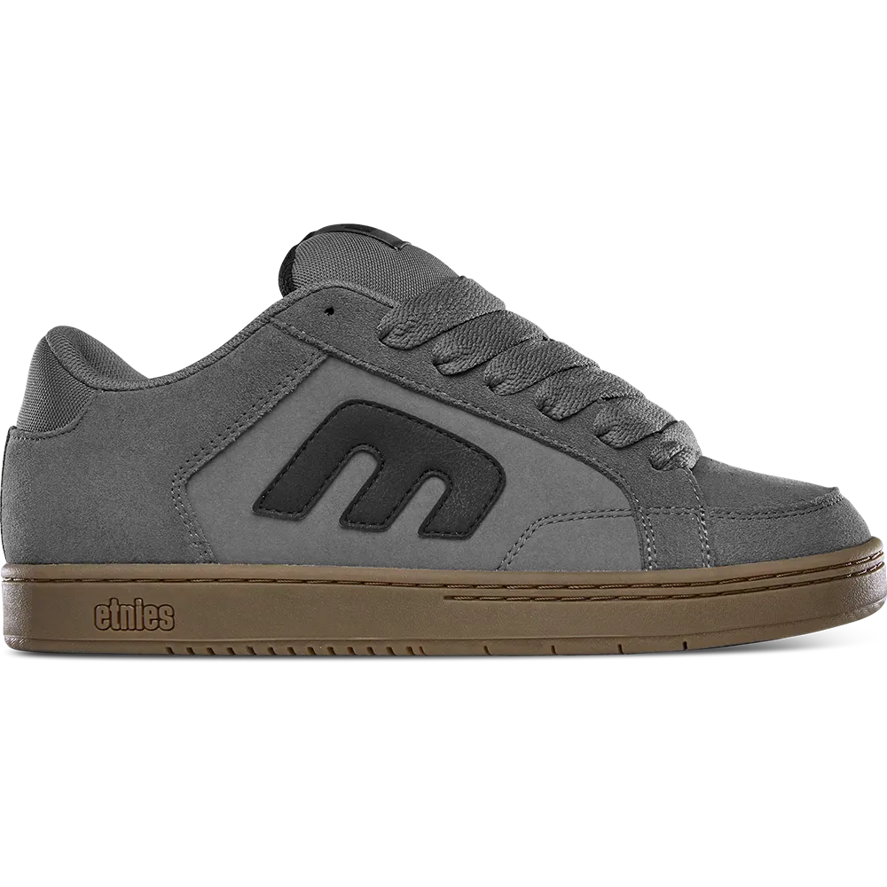 etnies-kingpin-2k-skate-schuhe-grey-black-gum image 1