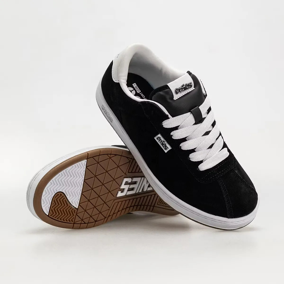 etnies-scam-og-1993-skate-schuhe-black-white image 2