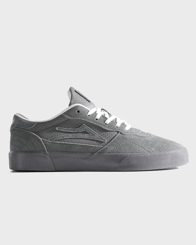 lakai-cambridge-lakai-x-ripndip-grey-suede-skateschuh image 1
