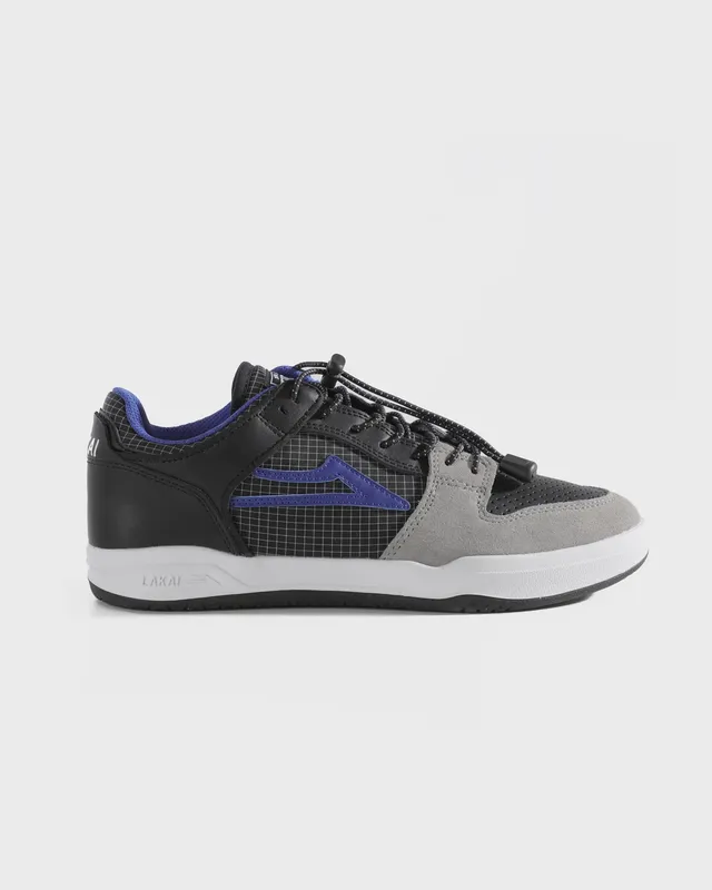 lakai-telford-low-skate-schuh-black-tech-suede image 1