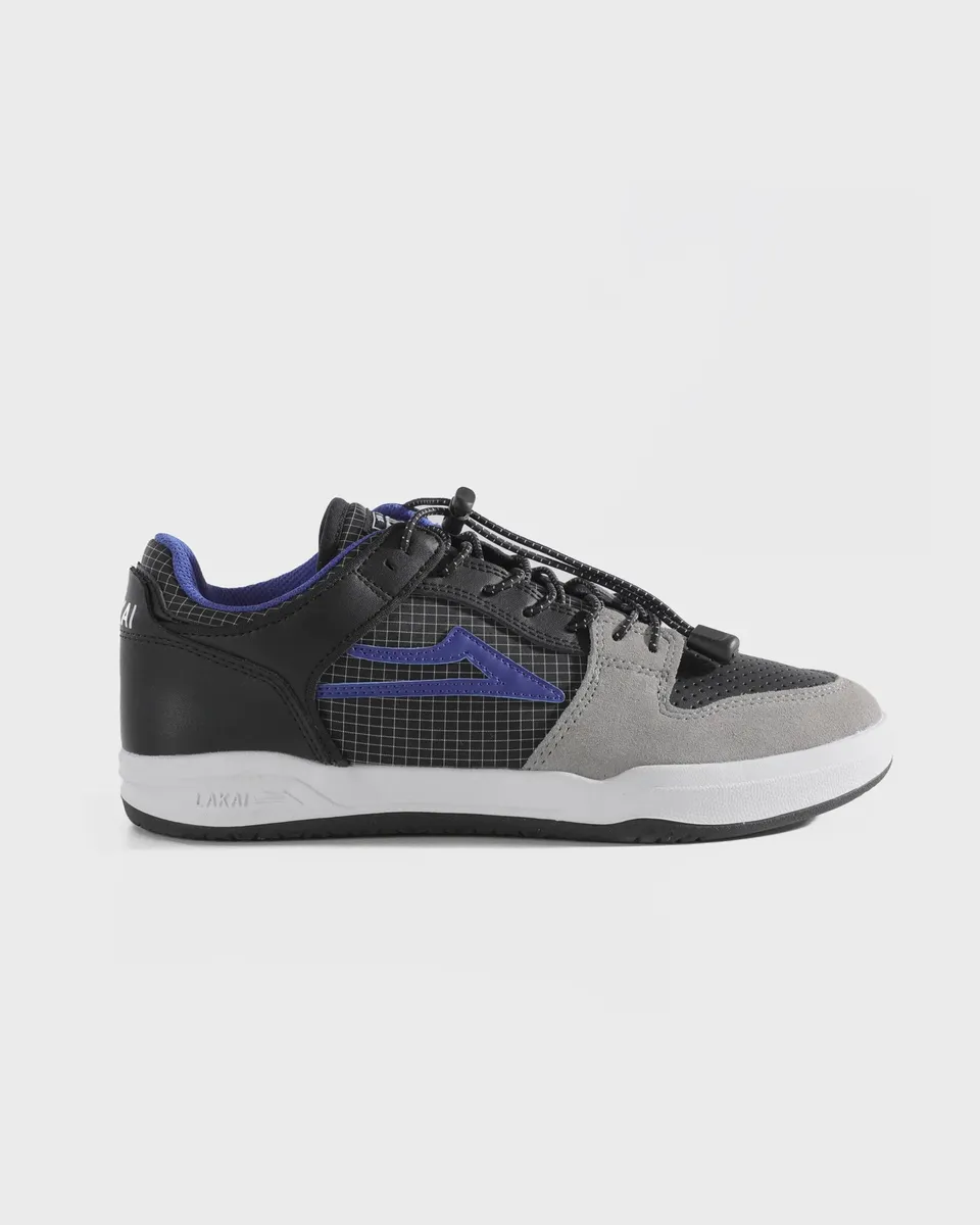 lakai-telford-low-skate-schuh-black-tech-suede image 1