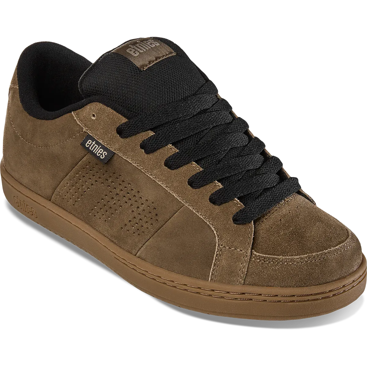 etnies-kingpin-skate-schuh-brown-tan-black image 5