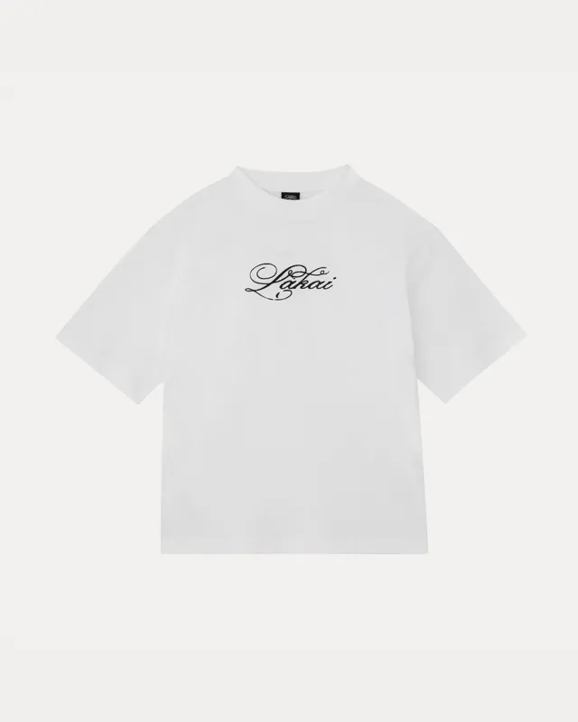 lakai-oversized-signature-t-shirt-white image 1