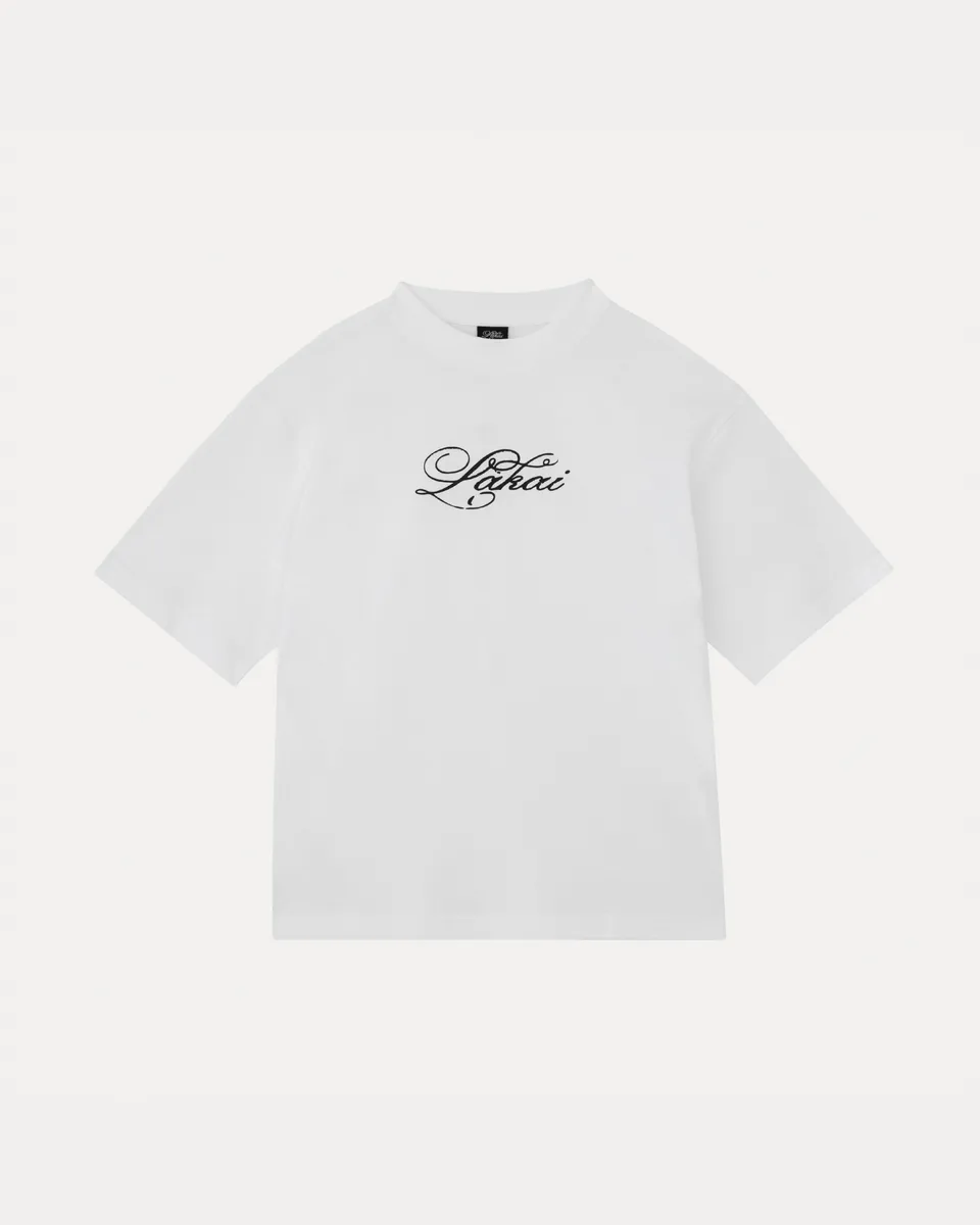 lakai-oversized-signature-t-shirt-white image 1
