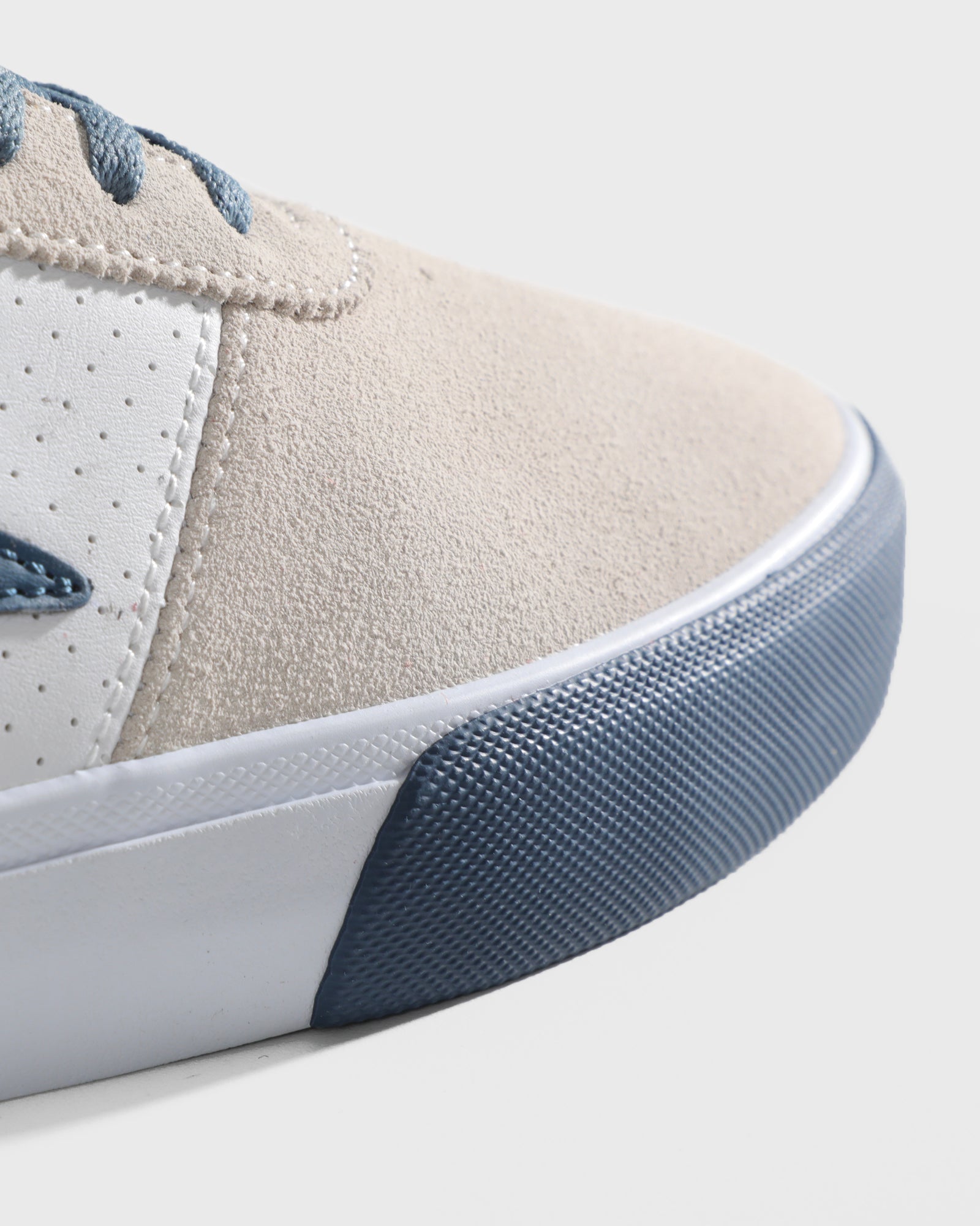 lakai-manchester-skate-schuh-white-suede-navy-perf image 5
