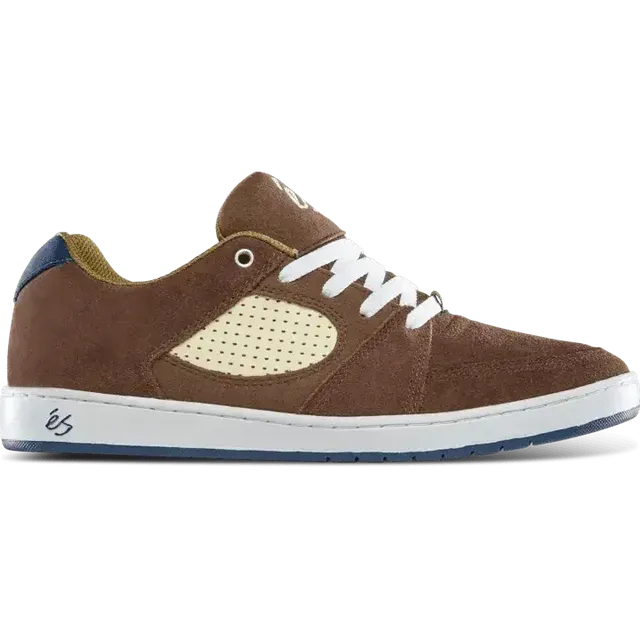 s-accel-slim-skate-schuh-brown-tan-blue image 1