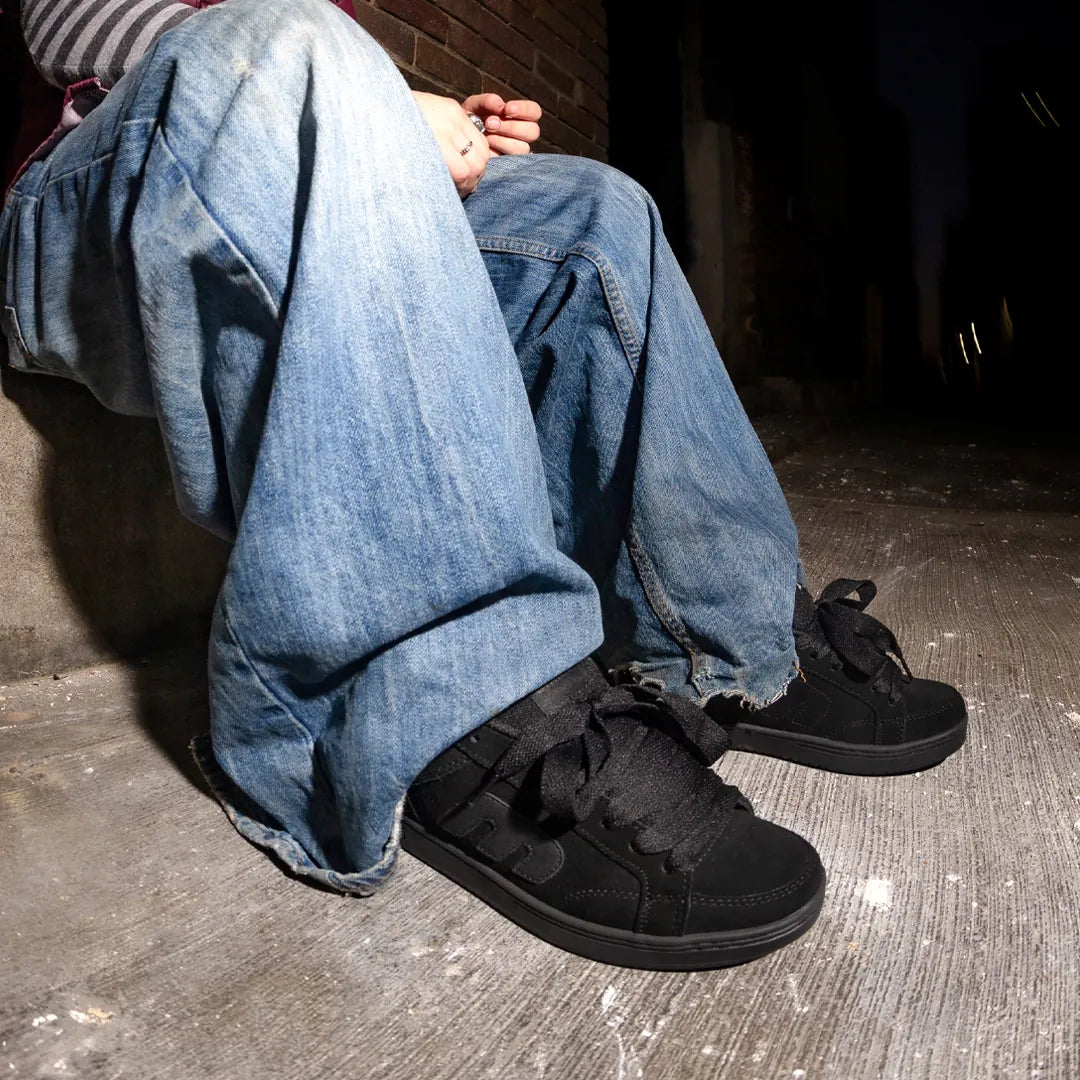 etnies-kingpin-2k-skate-schuh-black-black-black image 3